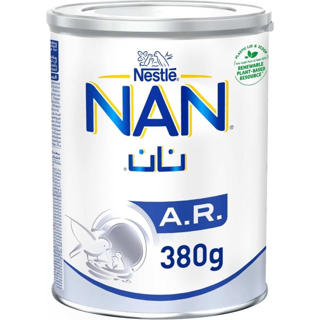 Nestle NAN A.R. From Birth To 12 Months Infant Formula To Reduce Regurgitation With Iron 380g