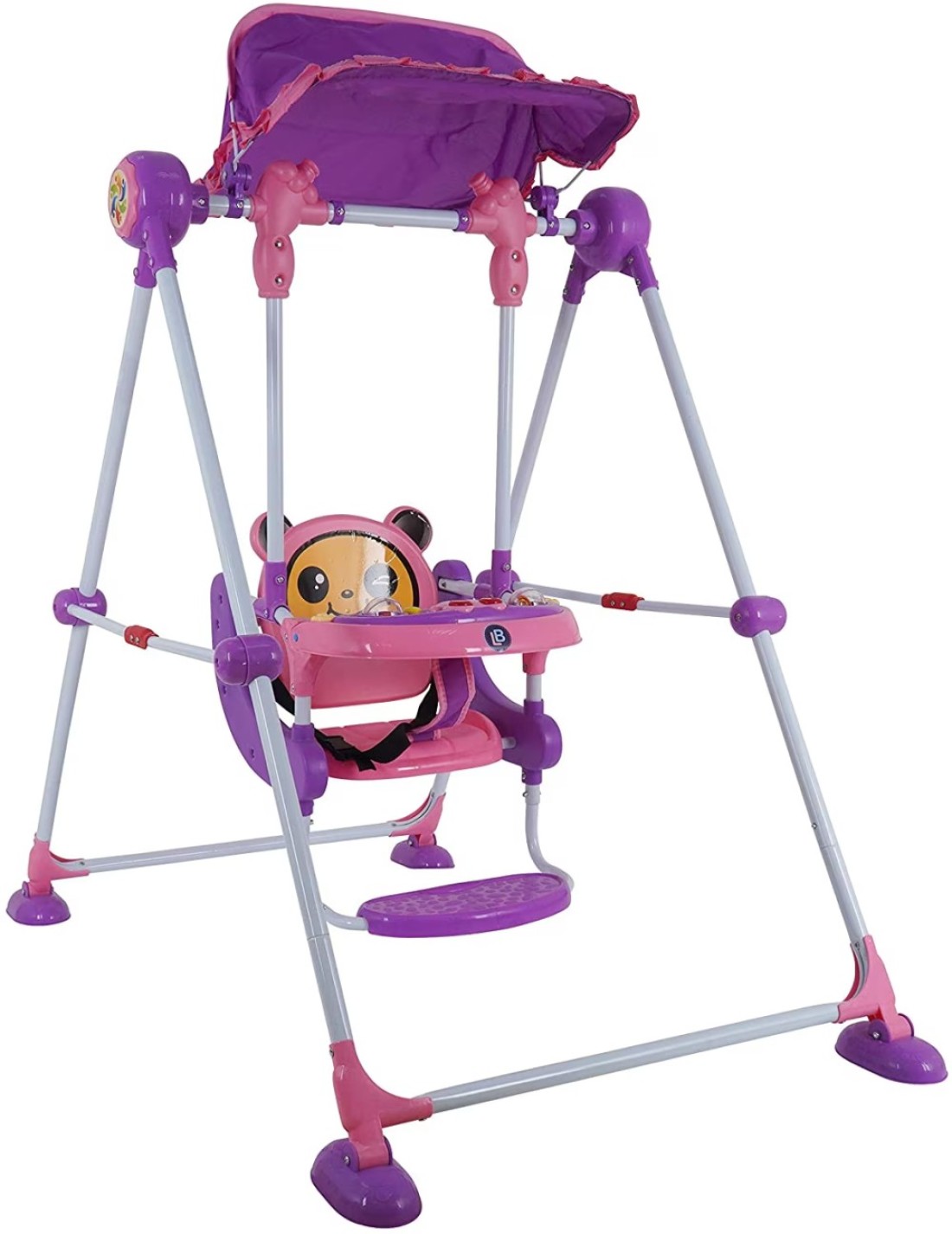 Lovely Baby Swing LB 108 (Pink) - 100% Assembled
