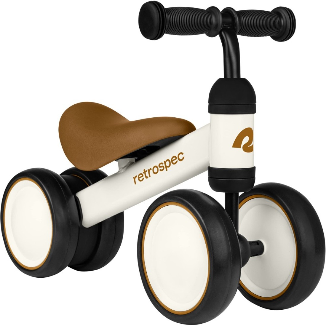 Retrospec Cricket Baby Walker 4-Wheel Balance Bike for Ages 12-24 Months Toddlers First Birthday Gift - Toddler Bicycle Toy for 1 Year Old&rsquo;s - Ride On Toys for Boys &amp; Girls