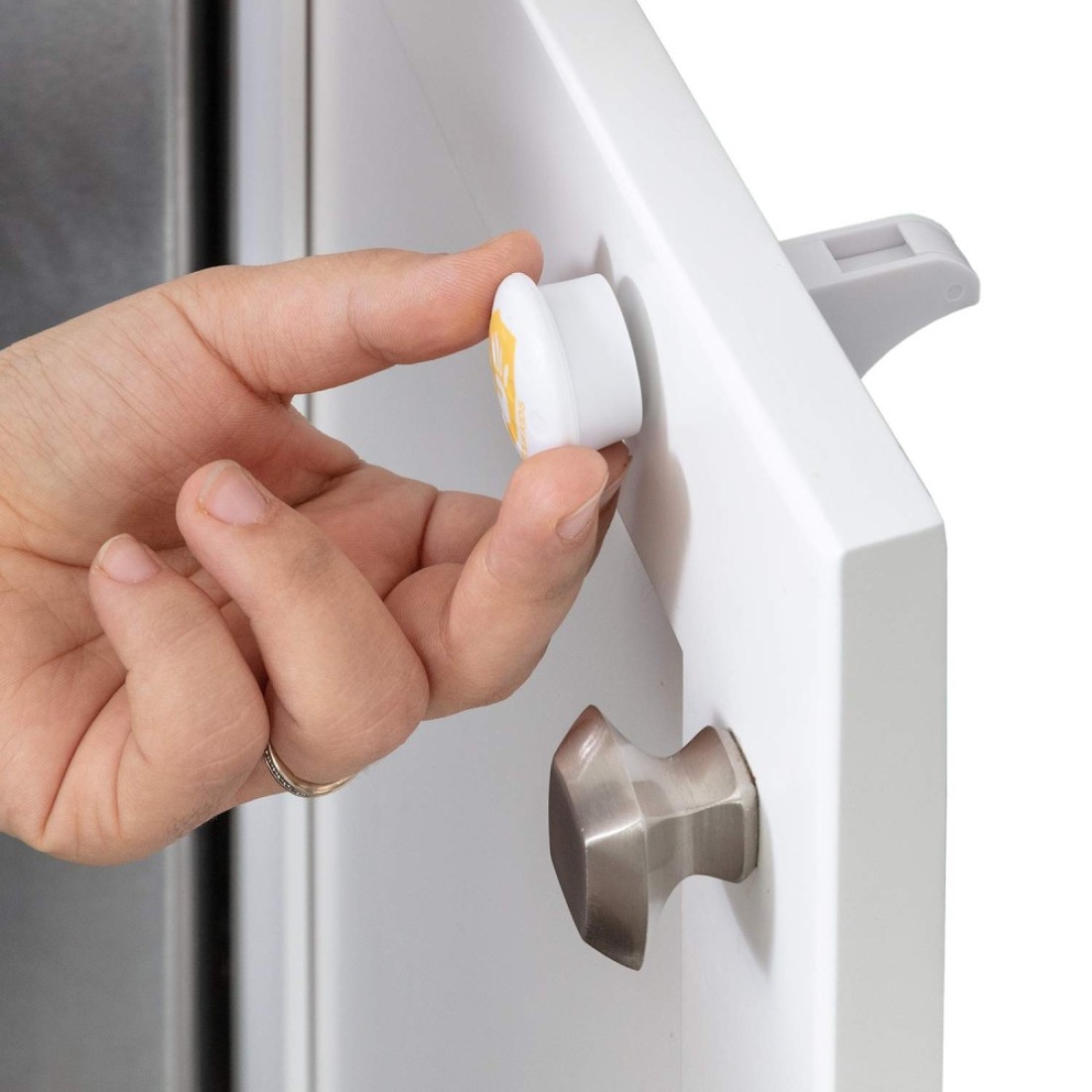 Baby Proofing 37 Pcs Set Cabinet Locks Child Safety 10 Magnetic Cabinet Locks2 Keys 8 Clear Corner Protectors 4 Outlet Plugs 10 Child Safety Locks No Drill Required Baby Proof Set
