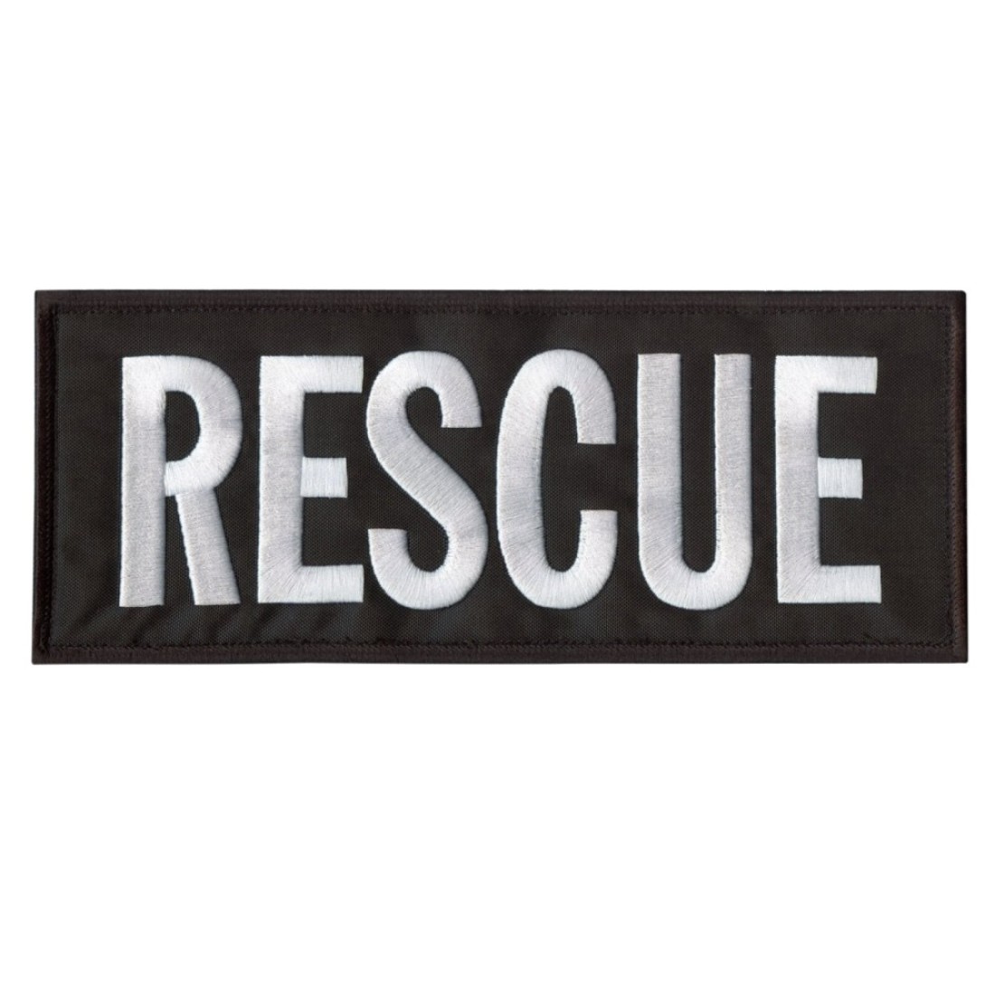 Rescue Emergency SAR Large XL 10&#39;x4&#39; Body Armor Plate Carrier Tactical Embroidered Hook Patch