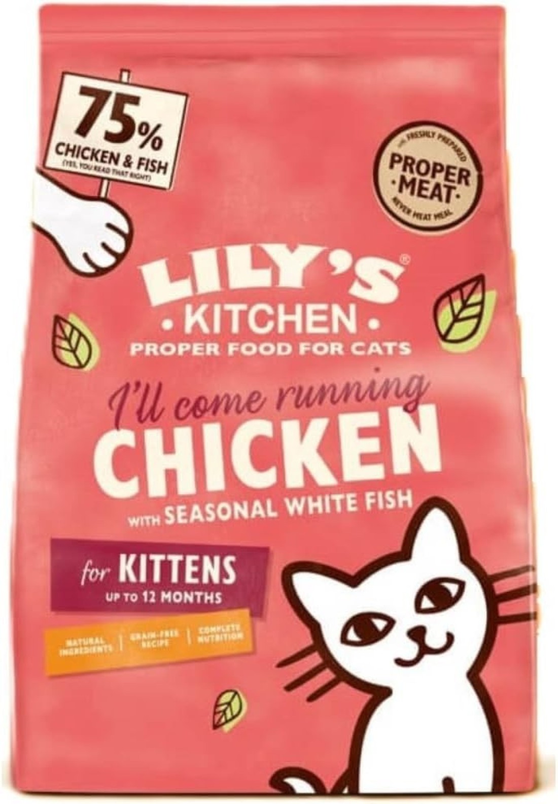 Lilys Kitchen Curious Kitten Complete Dry Food (800g)