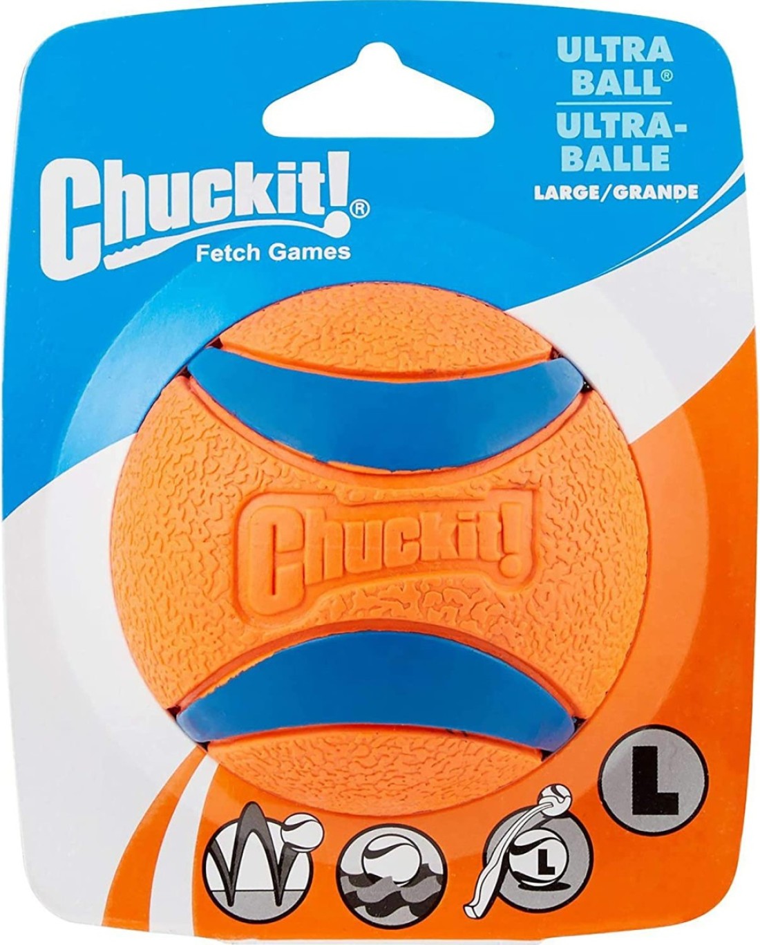 PETMATE CHUCKIT! ULTRA BALL 1-PACK LARGE
