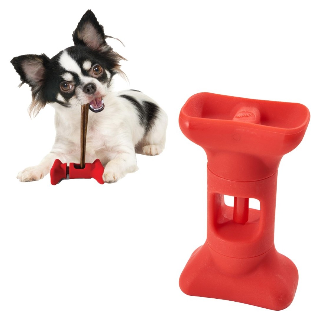 SPOT Treat Holder Safety Device Bully Stick Holder Yak Cheese Holder for Small and Medium Dogs to Help Prevent Choking 45in
