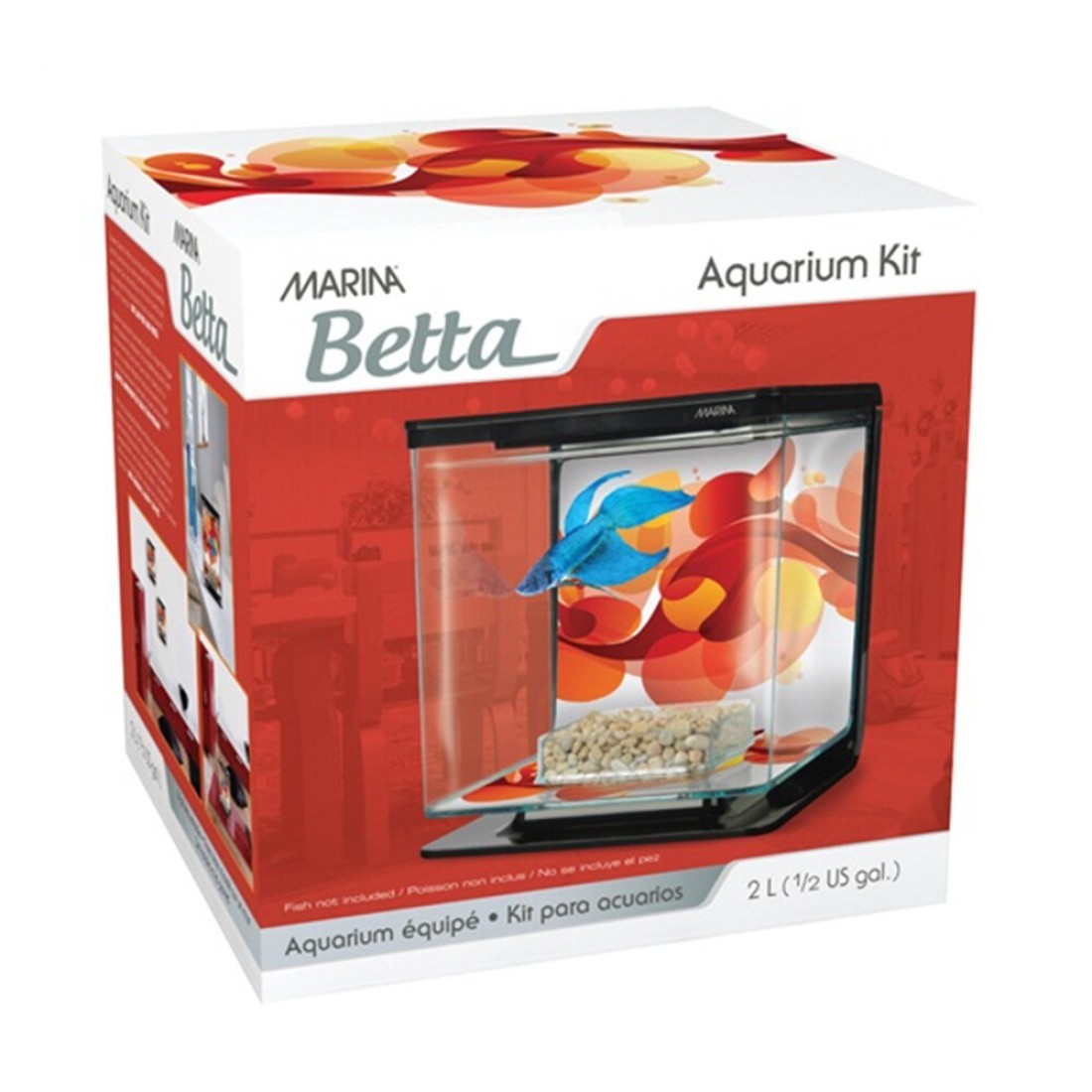 Hagen Marina Betta Kit - Sun Swirl 2L