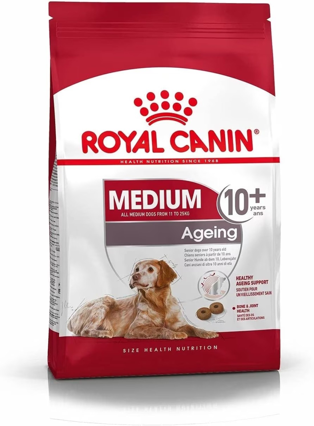Royal Canin SHN Medium Ageing 10+ 3 kg Size Health Nutrition Dog Food,, Ageing 10+ Dog dry food