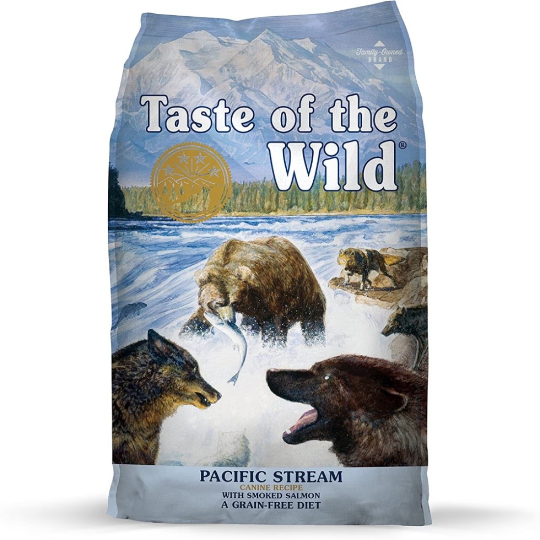 Taste of the Wild Pacific Stream Canine Recipe with Smoked Salmon 2.27kg