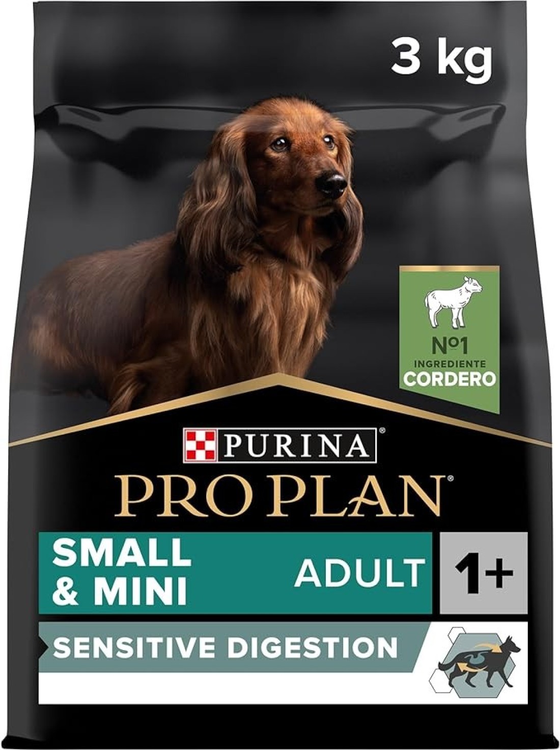 Purina Pro Plan Small &amp; MIni Adult Sensitive Digestion with lamb Dry Dog Food - 3kg