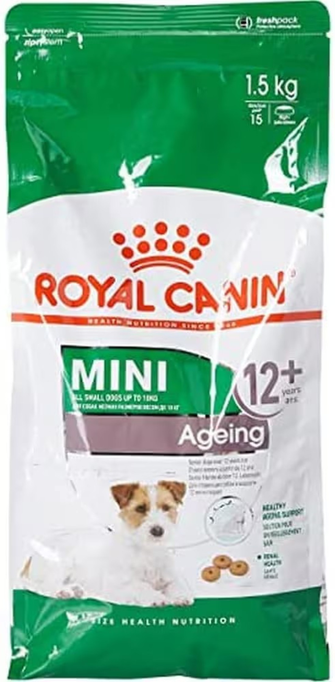Royal Canin Mini Breed Ageing 12 Plus Dog Food, 1.5 Kg