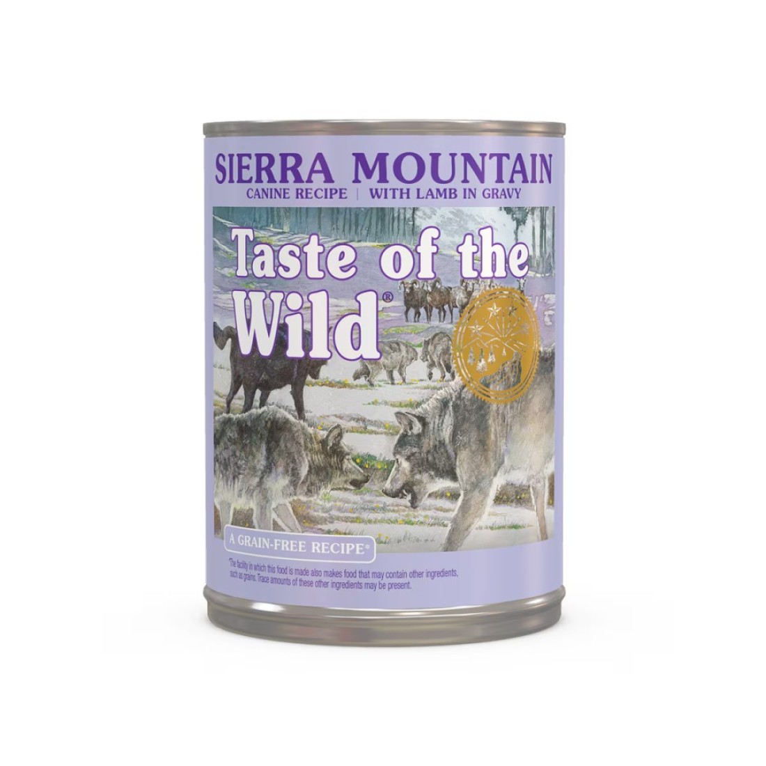 Taste of the Wild Sierra Mountain Canine in Gravy Wet Dog Food - 390G