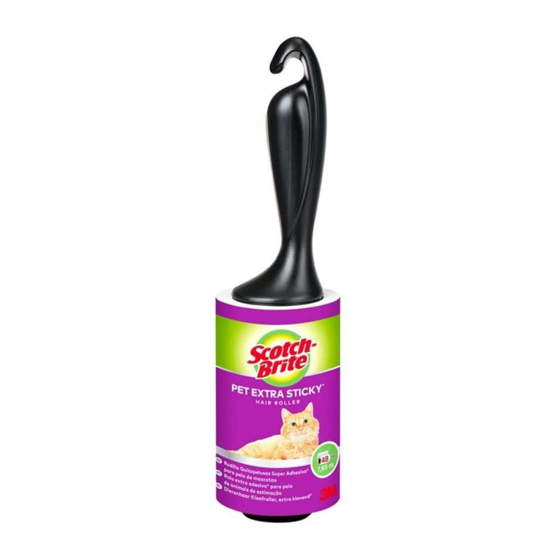 3M Scotch-Brite Pet Extra Sticky Hair Remover Roller (7.65m)