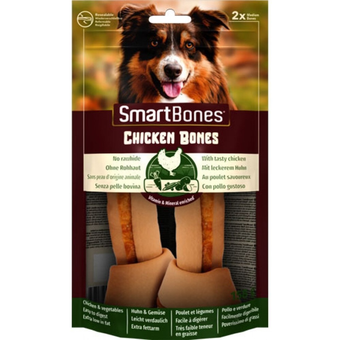 SmartBones Chicken Medium 2ct 28 XP