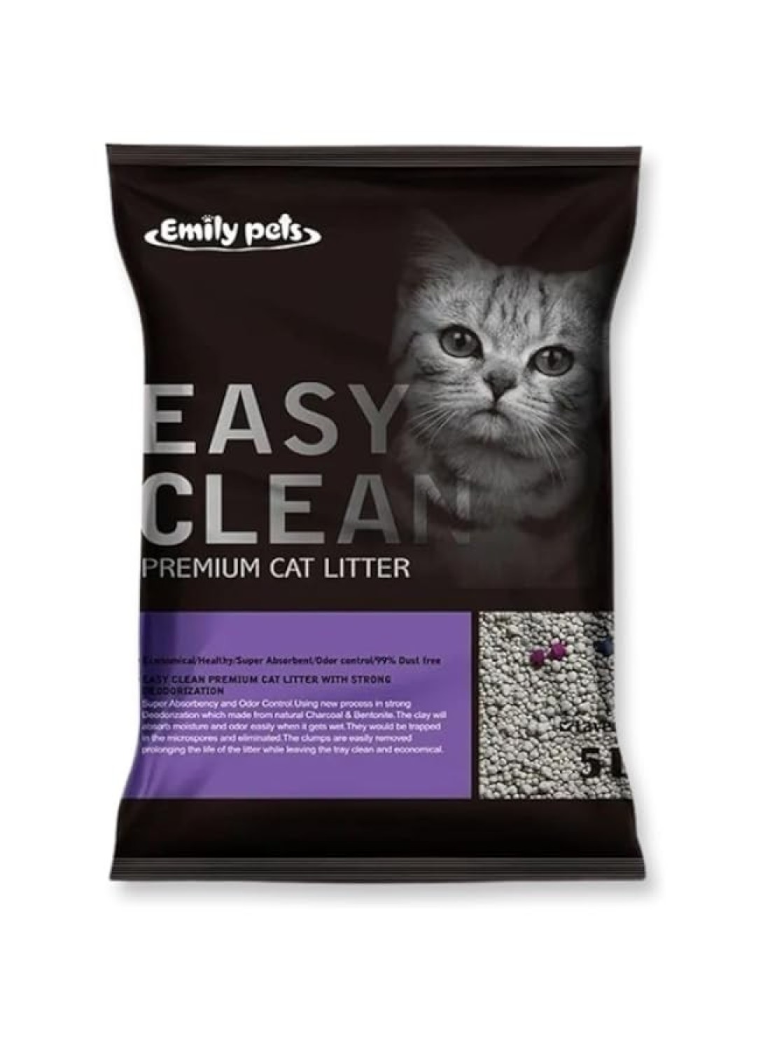 Emily Pets&reg; Fresh Scented Bentonite Cat Litter (Lavender, 10 L)