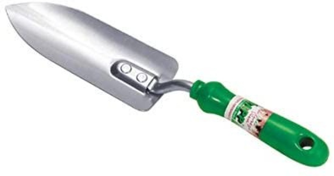 Trapp Brazil Garden Trowel Lawn and Garden Tools, Stainless Steel Hand Shovel - Perfect Trowel for Quick Work - Weeding, Transplanting and Digging