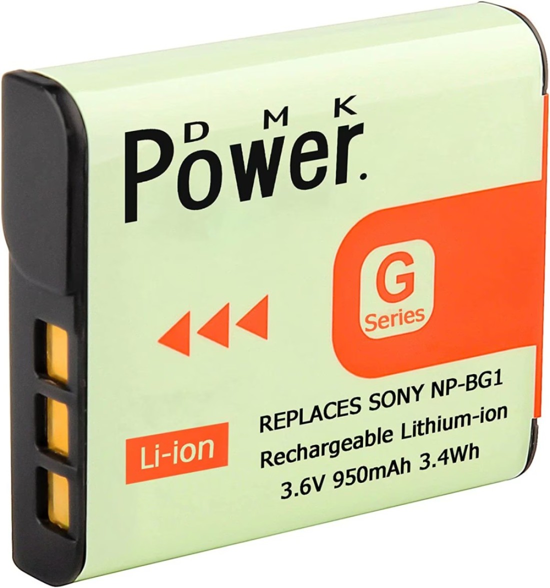 DMK Power NP-BG1 Battery 950mAh Compatible with Sony DSC-H3 DSC-H7 etc,