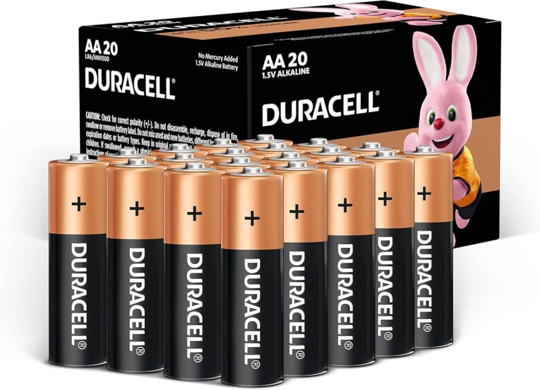 Duracell Alkaline Battery AA Original 20 Pcs Box Pack