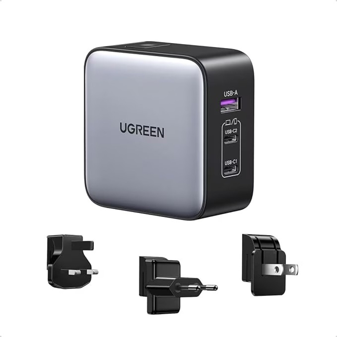 UGREEN Nexode GaN 65W USB C Charger Plug Laptop Charger for MacBook, HP, Dell,Lenovo,iPhone,iPad,Galaxy, Switch
