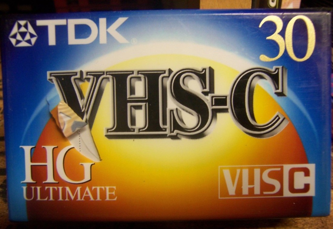 TC30EHG VHSC Analog Videocassette