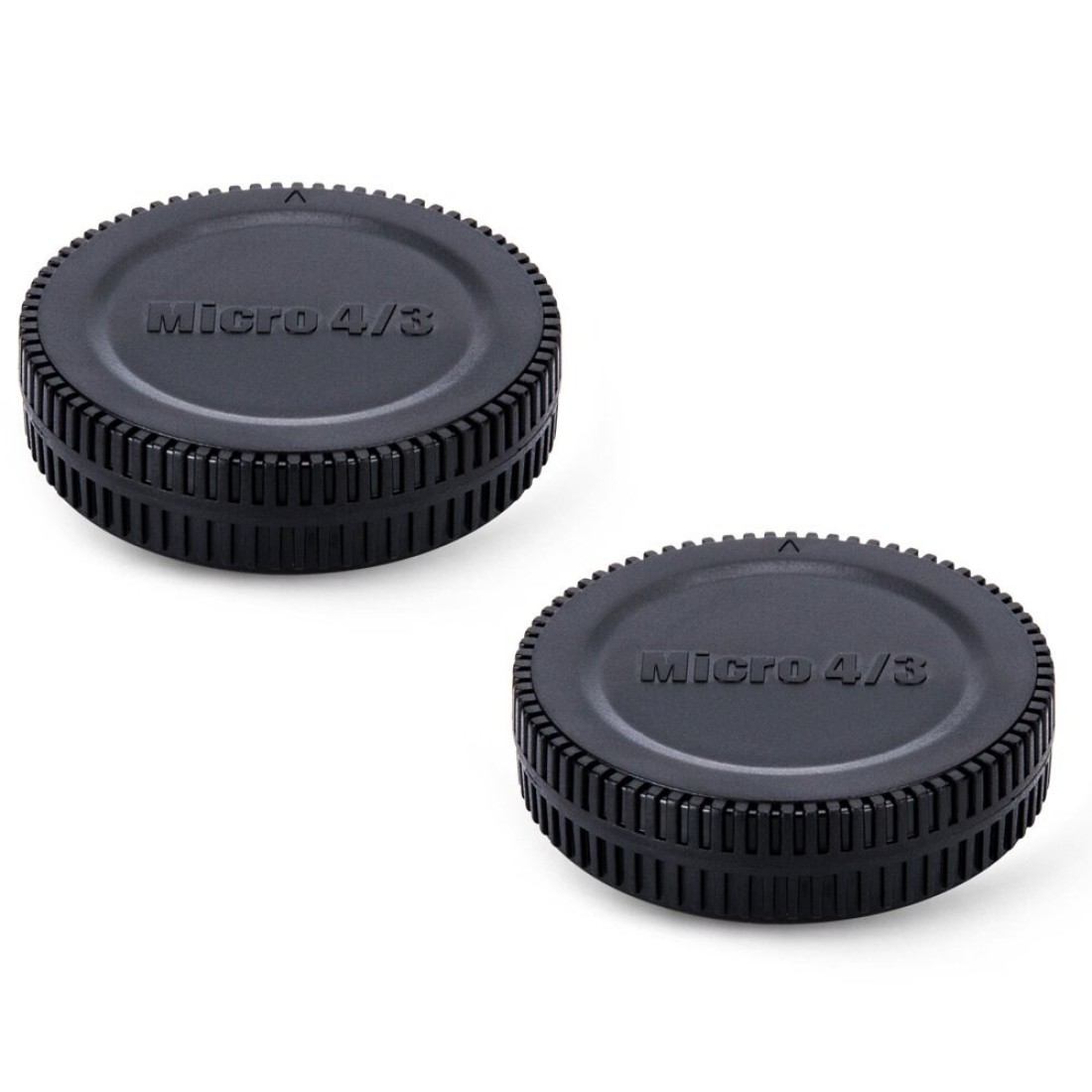 JJC 2-Pack Body Cap &amp; Rear Lens Cap Cover Kit for Micro 4/3 Mount Cameras &amp; Lenses Such as Olympus OM-5 OM-1 Mark II E-M1 E-M5 E-M10 E-M1X,Panasonic G9 G7 G85 G95 GH7 GH6 GH5 GH4 GX9 GX8 GX85 &amp; More