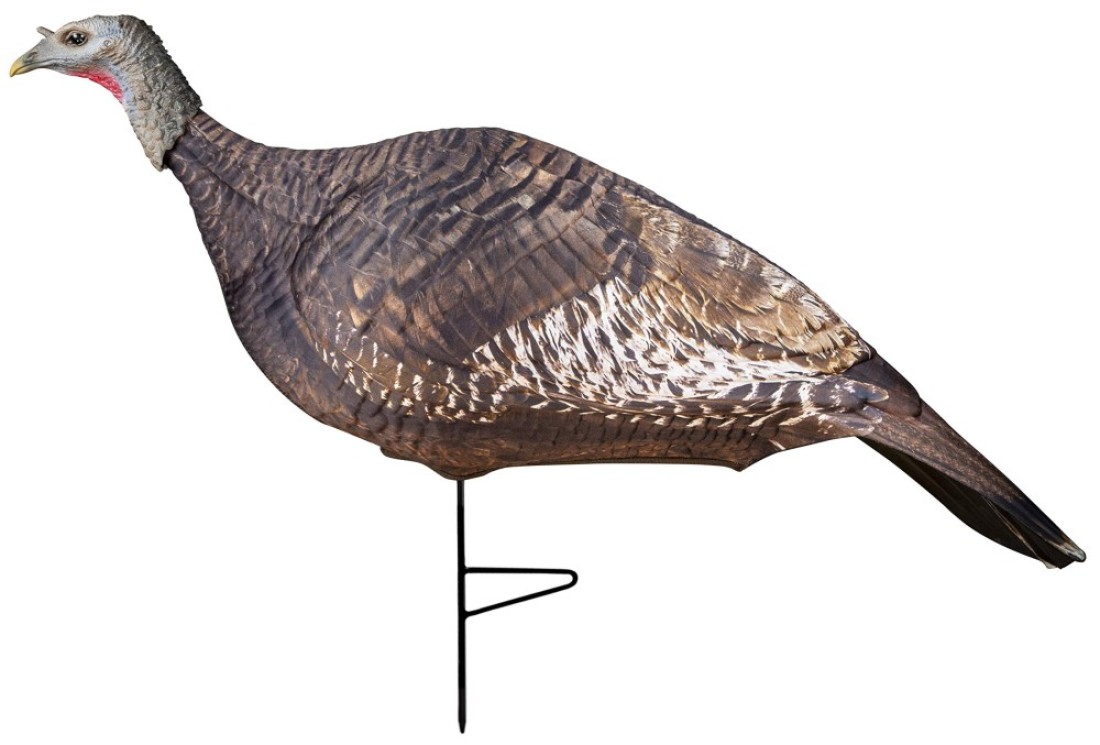 Primos Hunting Primos Photoform Hen Decoy Lifelike Lightweight Turkey Hunting Decoy 69068