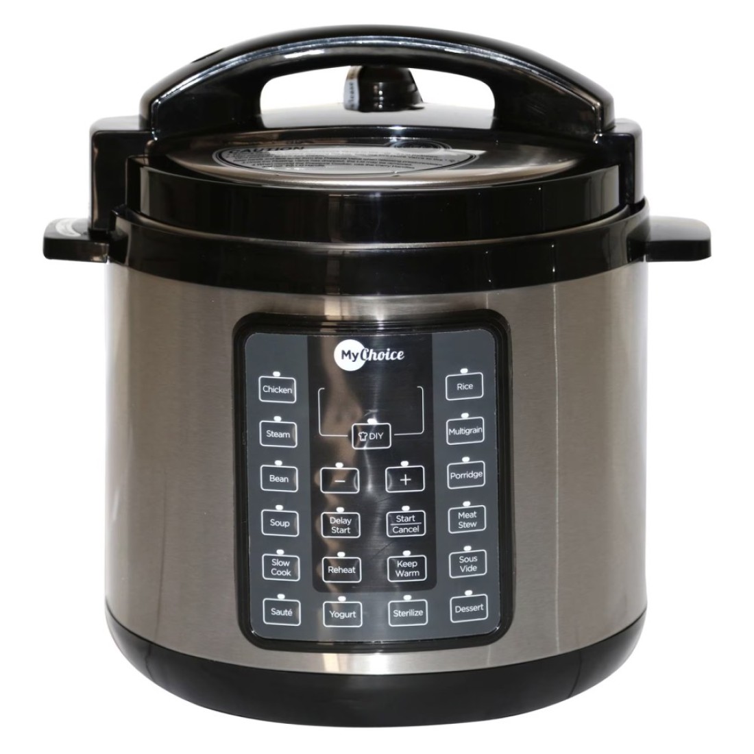 ماي تشويس طنجرة ضغط 6 لتر MPC-226 - فضي وأسود