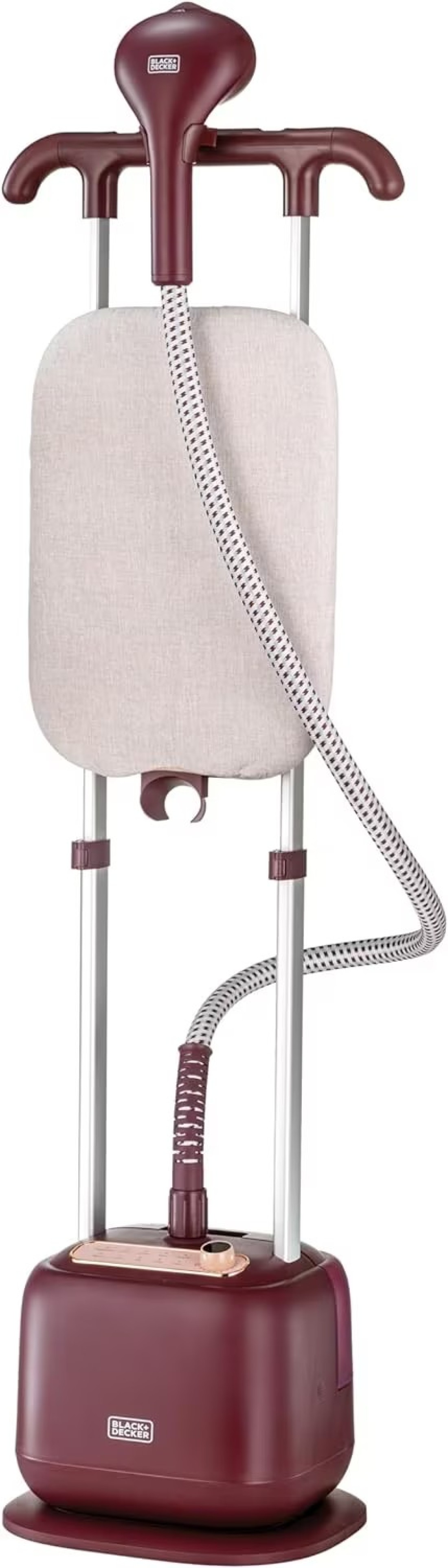 BLACK+DECKER Vertical Garment Steamer, Twin Pole, 2400W, 6 Levels - GSTD2450-B5, by BLACK+DECKER