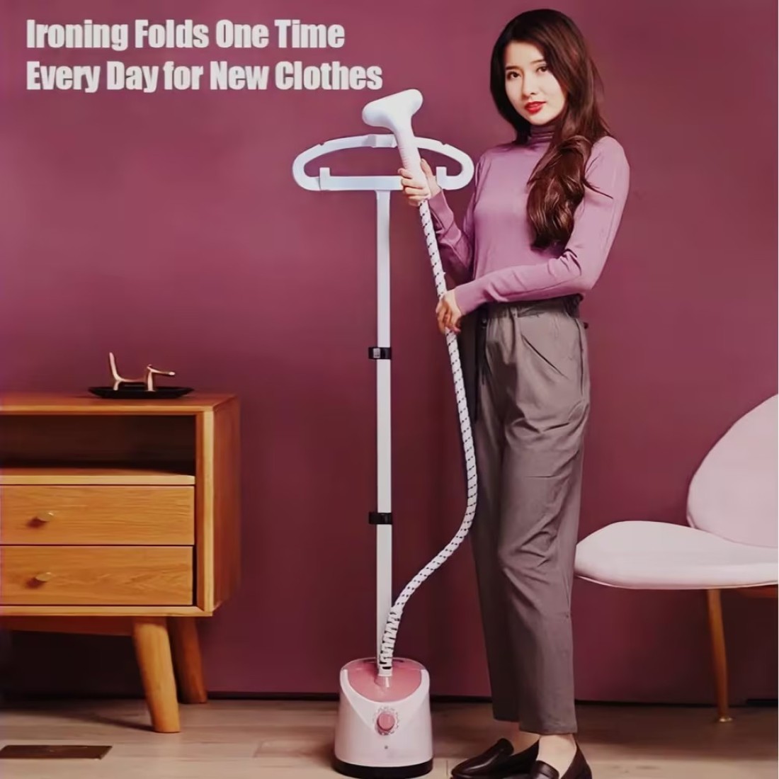 Iron Steamer 1500W Handheld Garment Steamer with Water Tank