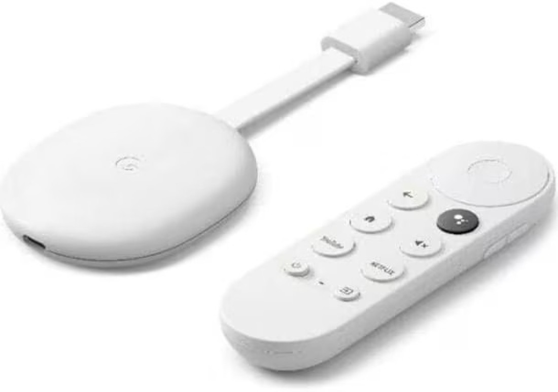 Google Chromecast With Google TV HD, Snow