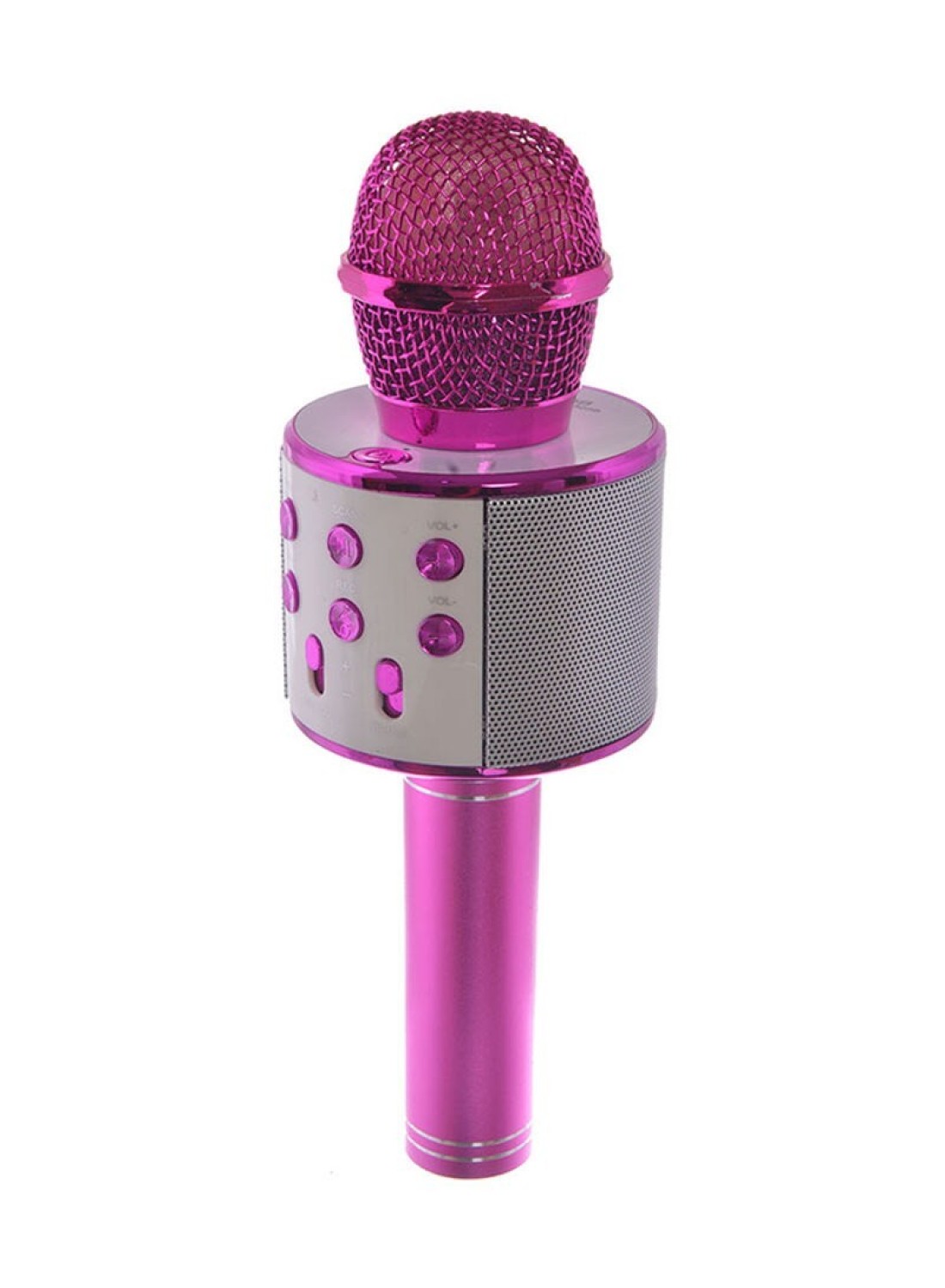 Generic Ws-858 Wireless Karaoke Microphone Ws-858-Pink Pink/White