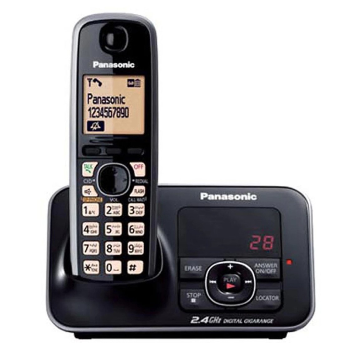 Panasonic Cordless Phone KX-TG3721 BX3