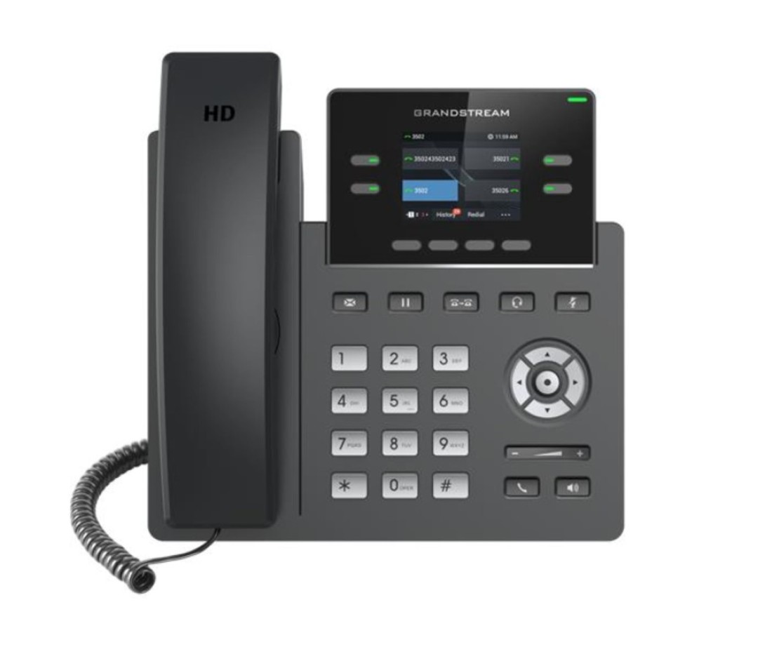 Grandstream GRP2612W 4Line CarrierGrade IP Phone Black