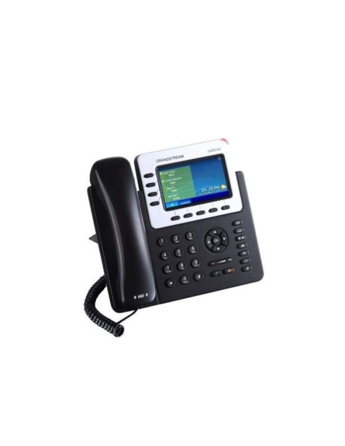 Grandstream Enterprise IP Phone GSGXP2140 43 Color Display POE Power Supply Not Included