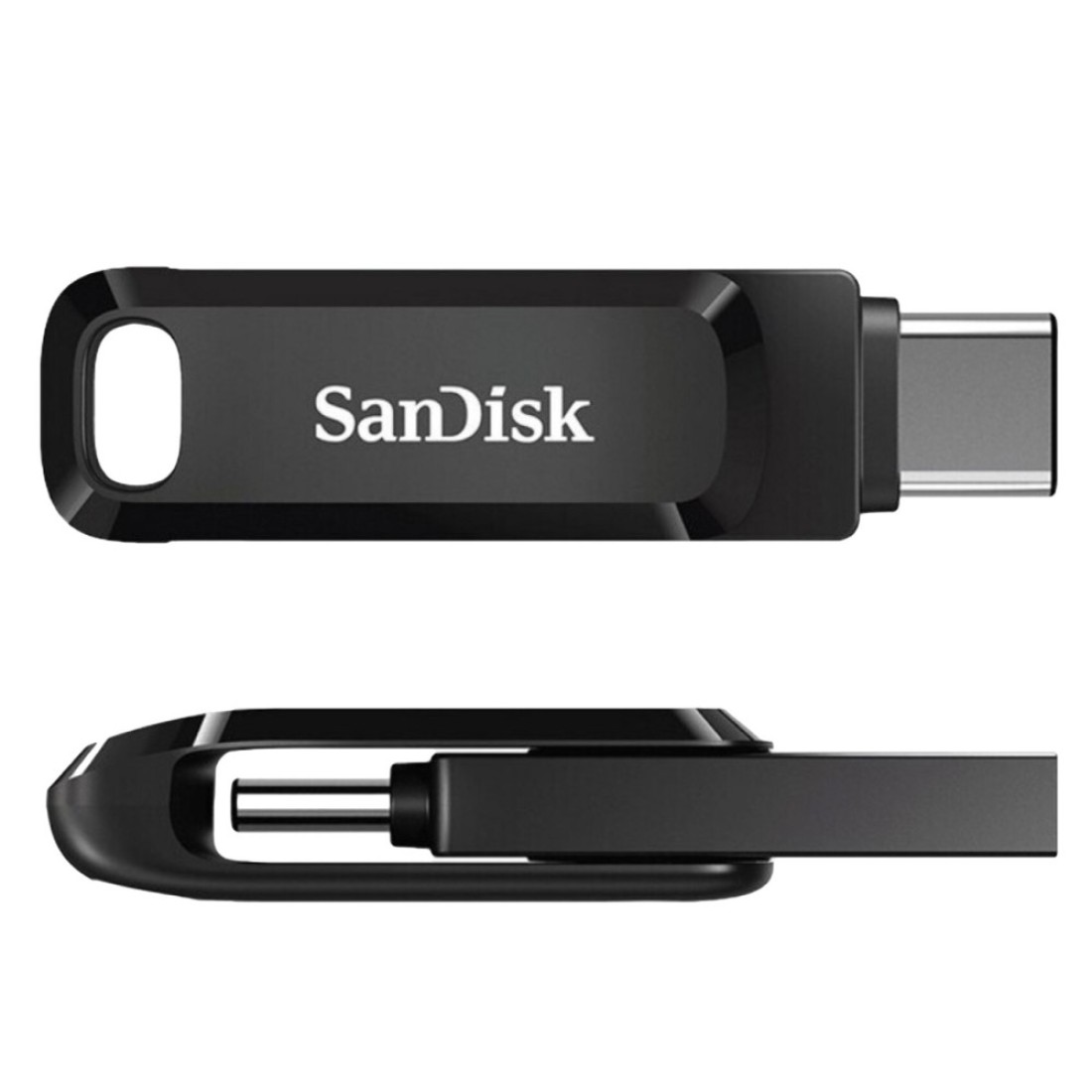 سانديسك ألترا درايف مزدوج غو USB نوع C 64 غيغابايت - اسود