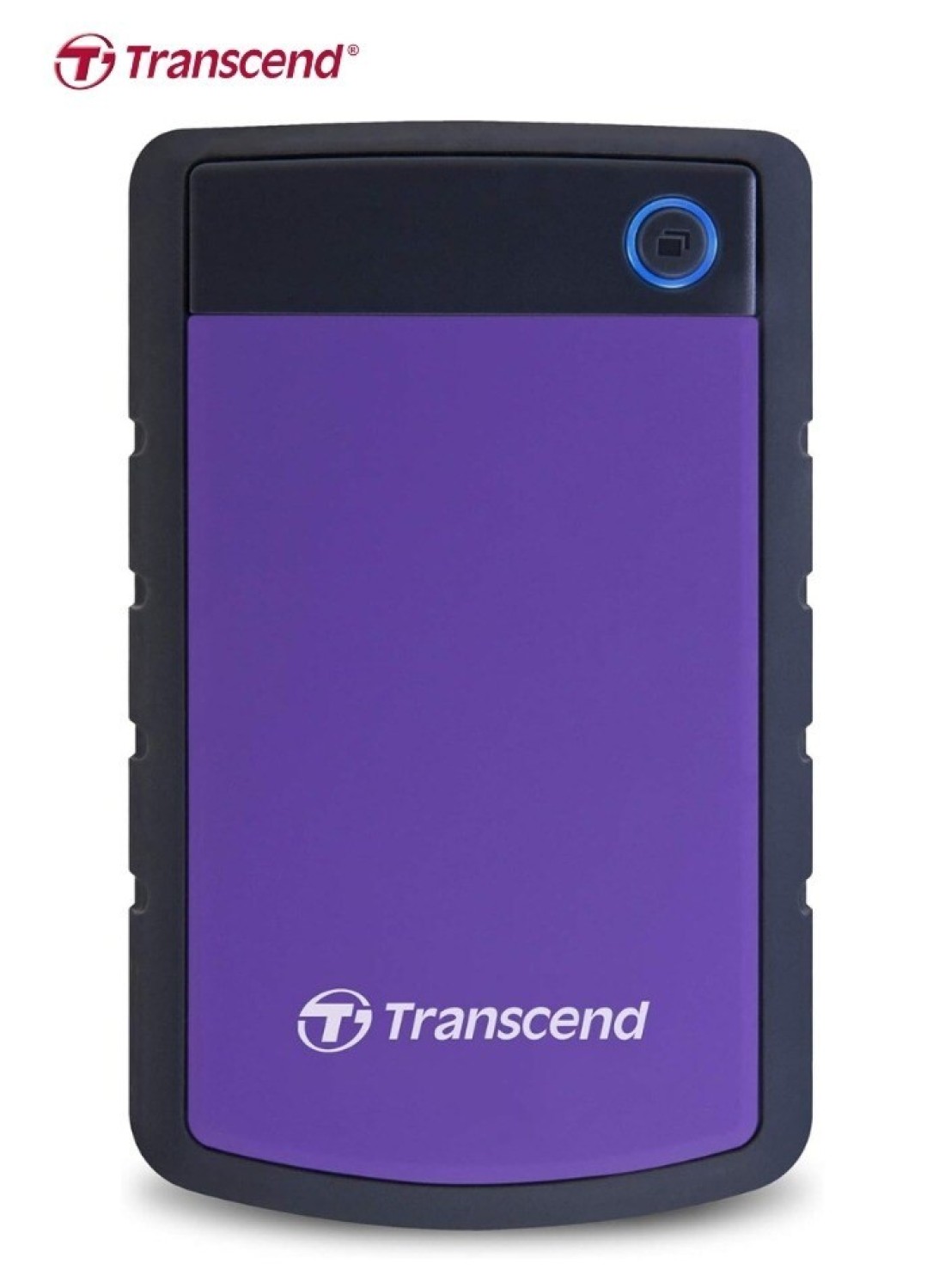 ترانسيند محرك الأقراص الصلبة الخارجي المتين USB 3.1 Gen 1 StoreJet 25H3P TS1TSJ25H3P أرجواني