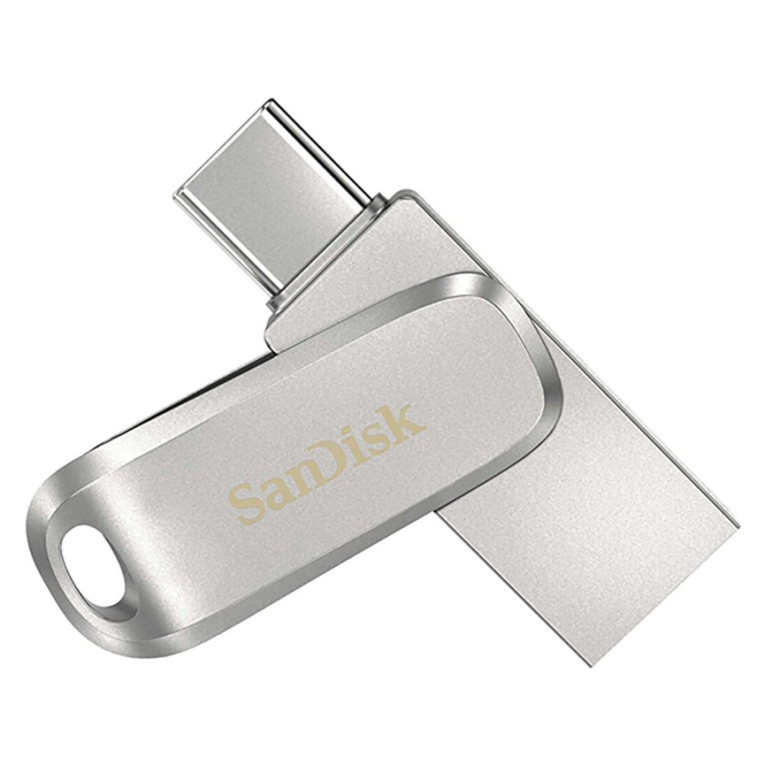 سان ديسك آلترا دوول درايف لوكس USB من النوع C سعة 512 غيغابايت - فضي