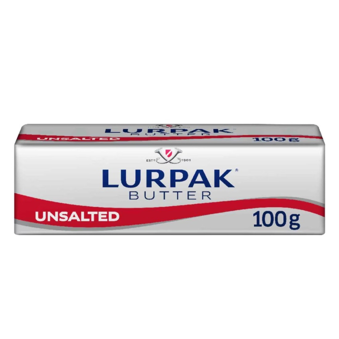 Lurpak Unsalted Butter Block, 100g