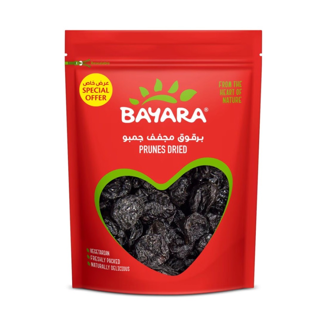 Bayara Dried Prunes Jumbo &nbsp;400gr