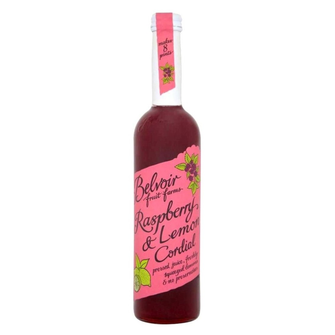 Belvoir Raspberry And Lemon 500ml
