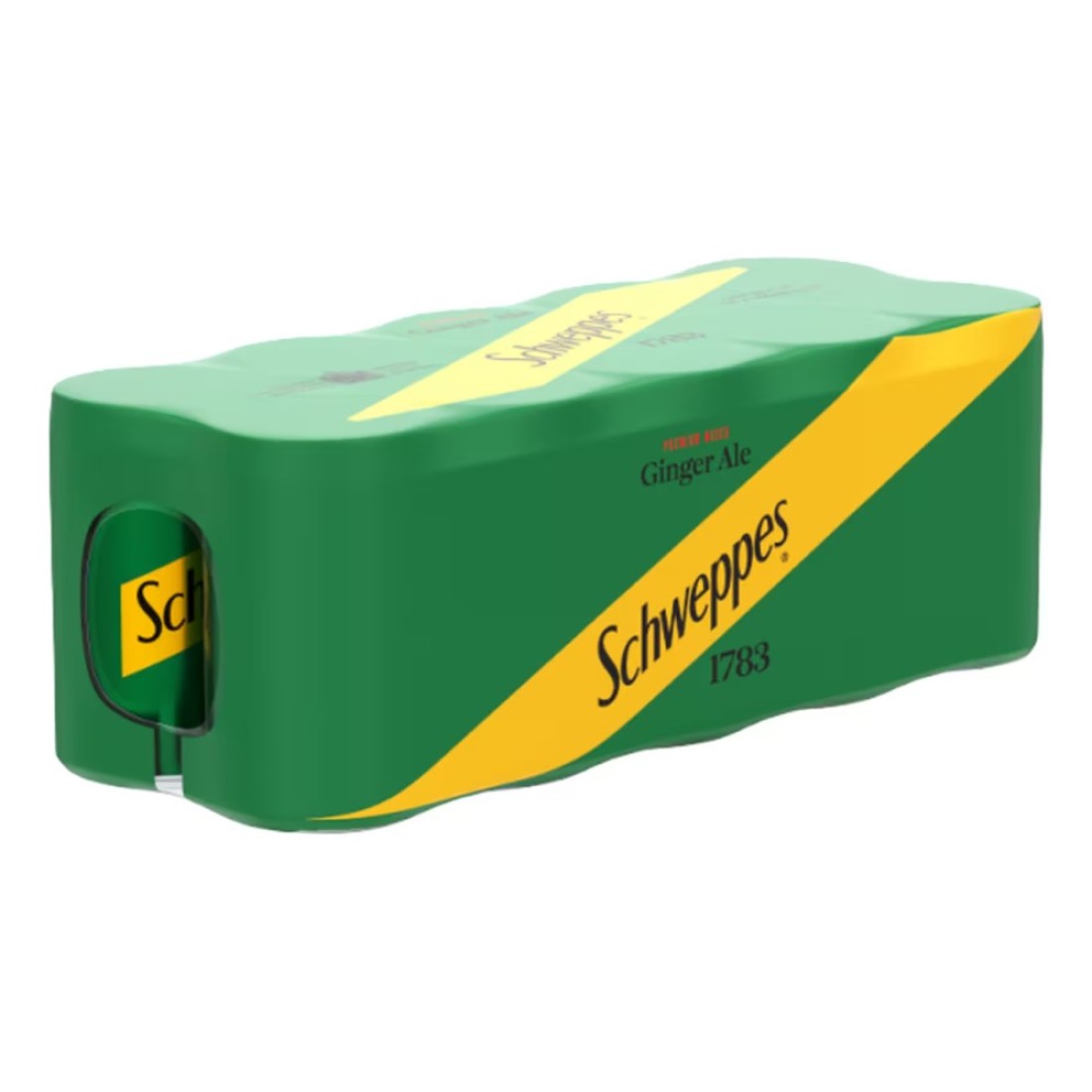Schweppes Ginger Ale Soft Drink Can 150ml Pack of 10