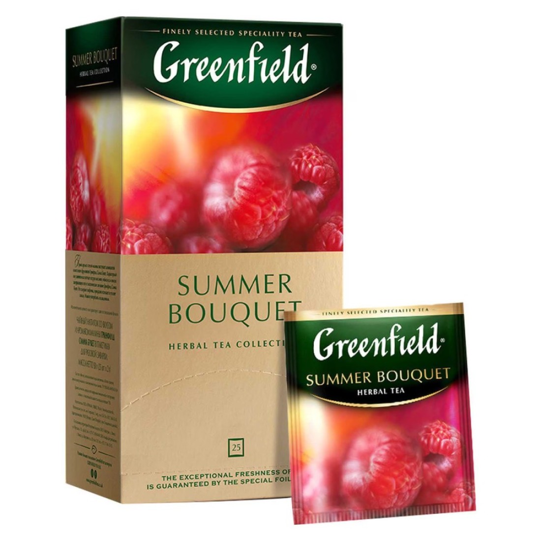 Greenfield Summer Bouquet Herbal Teabags 2g Pack of 25
