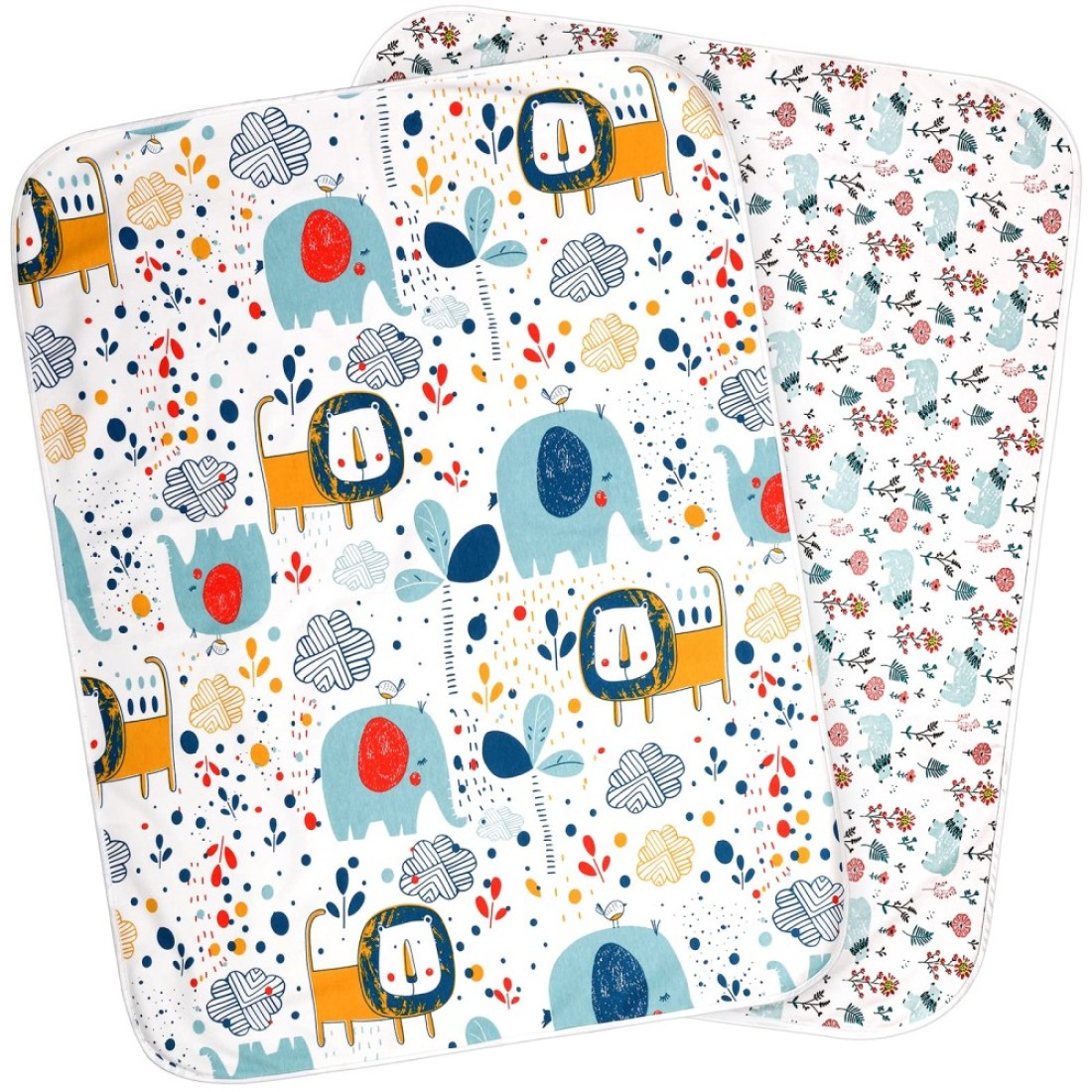 Tebery 2 Pack Baby Waterproof Bed Pad Washable Mattress Pad Mat, 31&quot;x40&quot; Large Underpads Bed Wetting Incontinence Cover for Kids/Adult/Pets