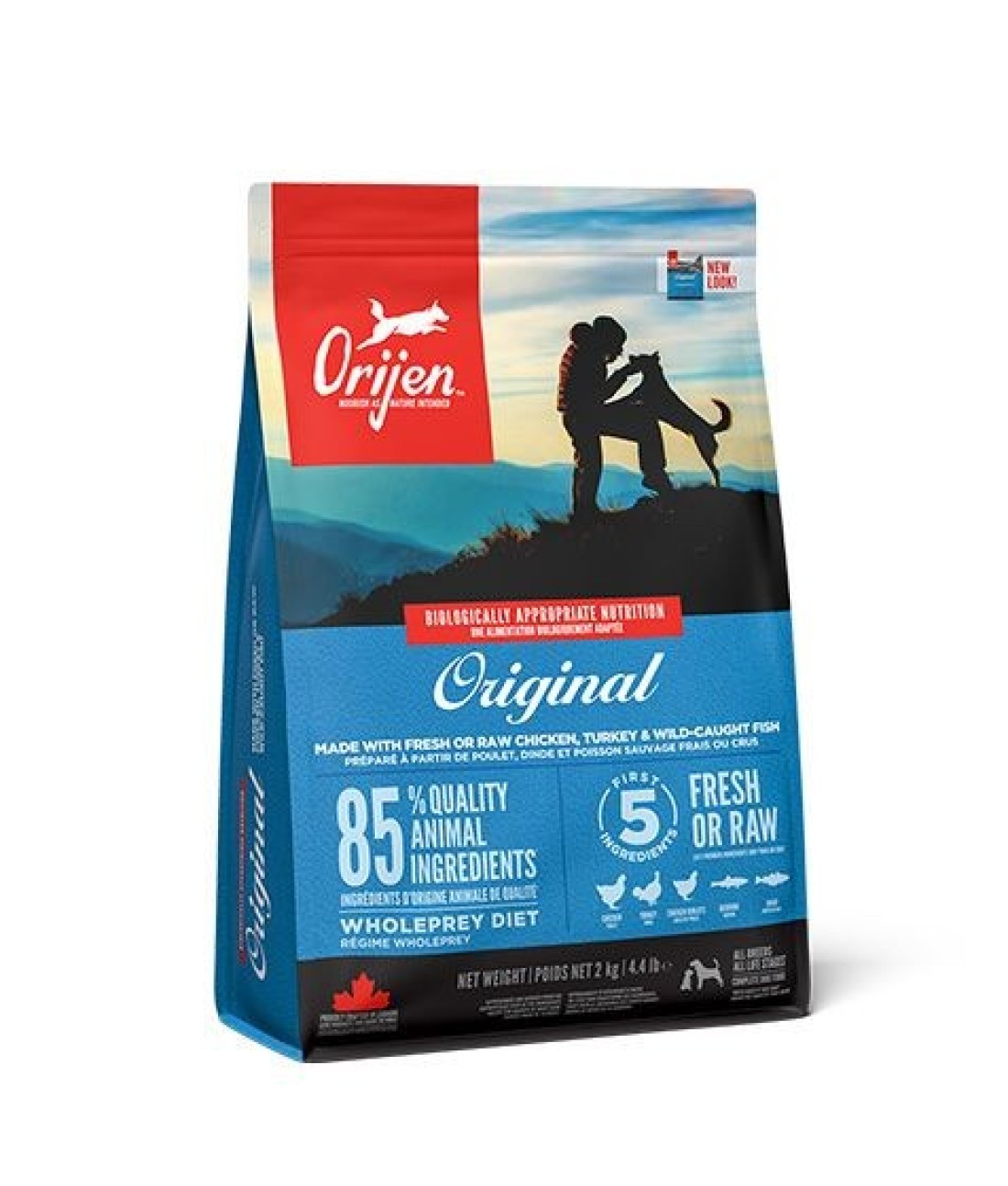 Orijen Original Adult Dry Dog Food - 2KG