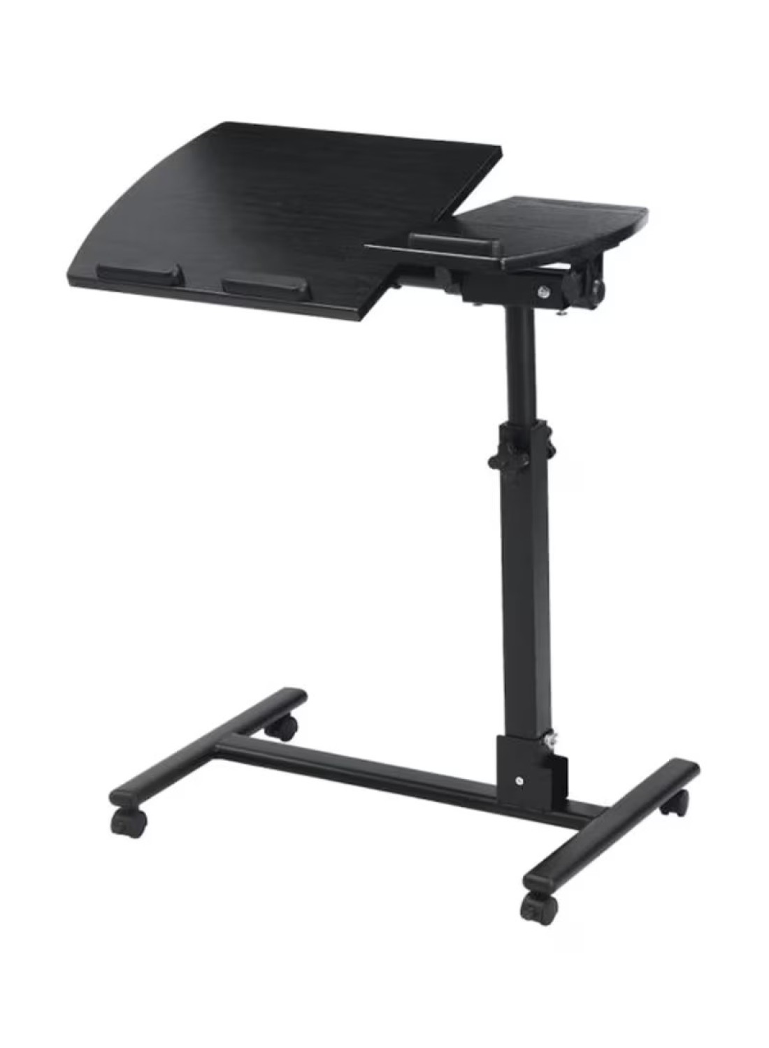 Langria Laptop Stand Rolling Cart Black