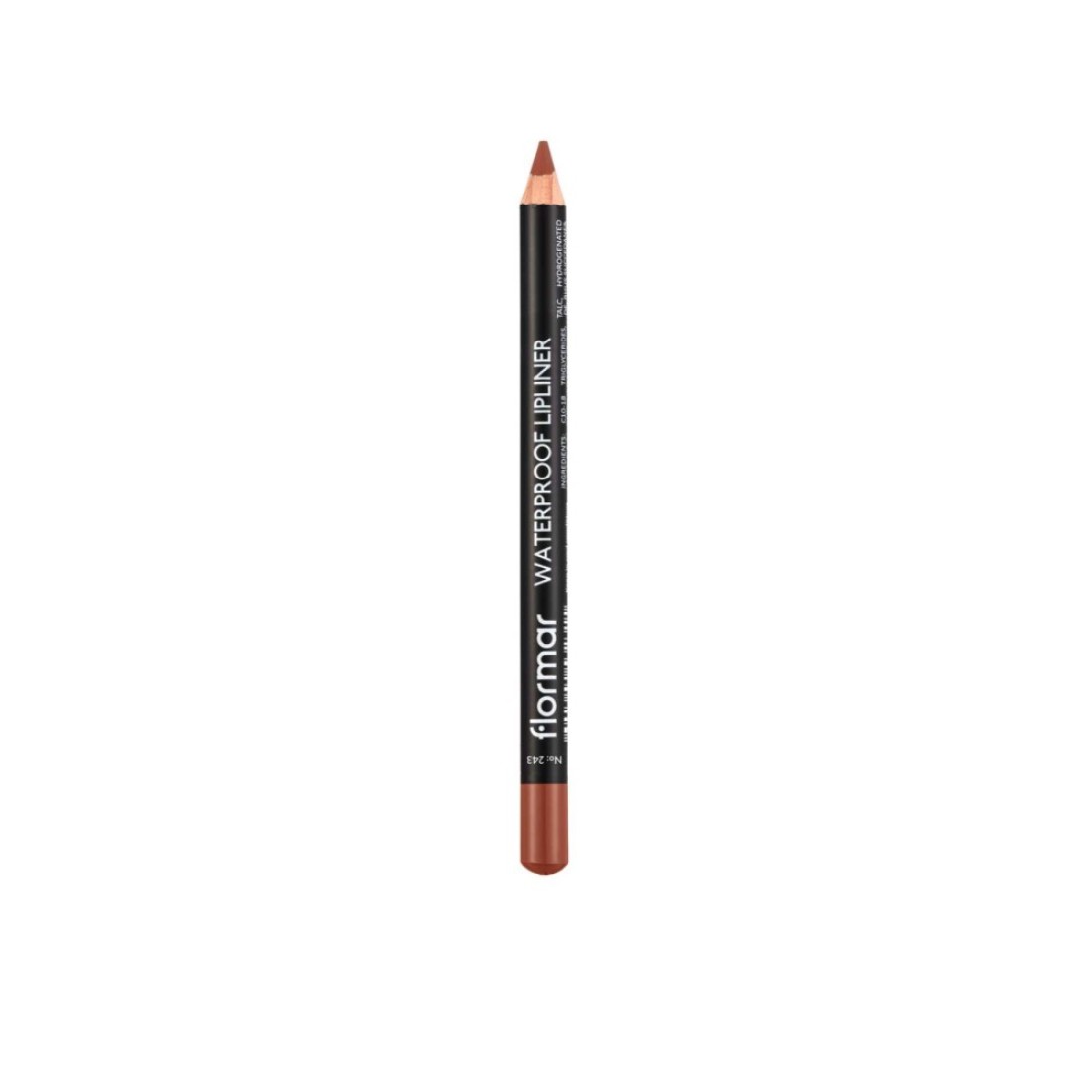 Flormar Waterproof Lip Pencil 243 Hot Cocoa