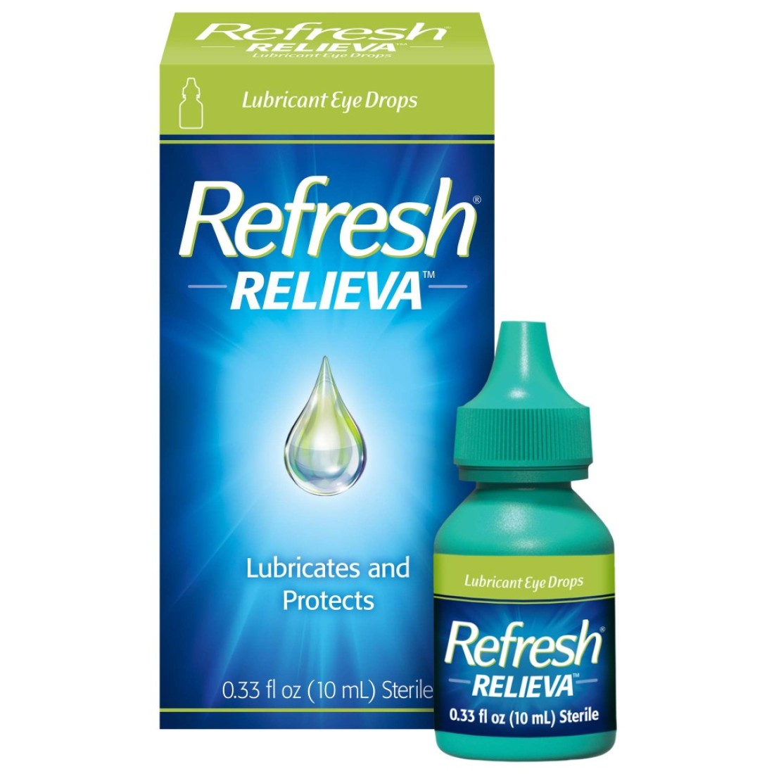 RefreshRelieva Lubricant Eye Drops 033 Fl Oz Sterile Packaging may Vary