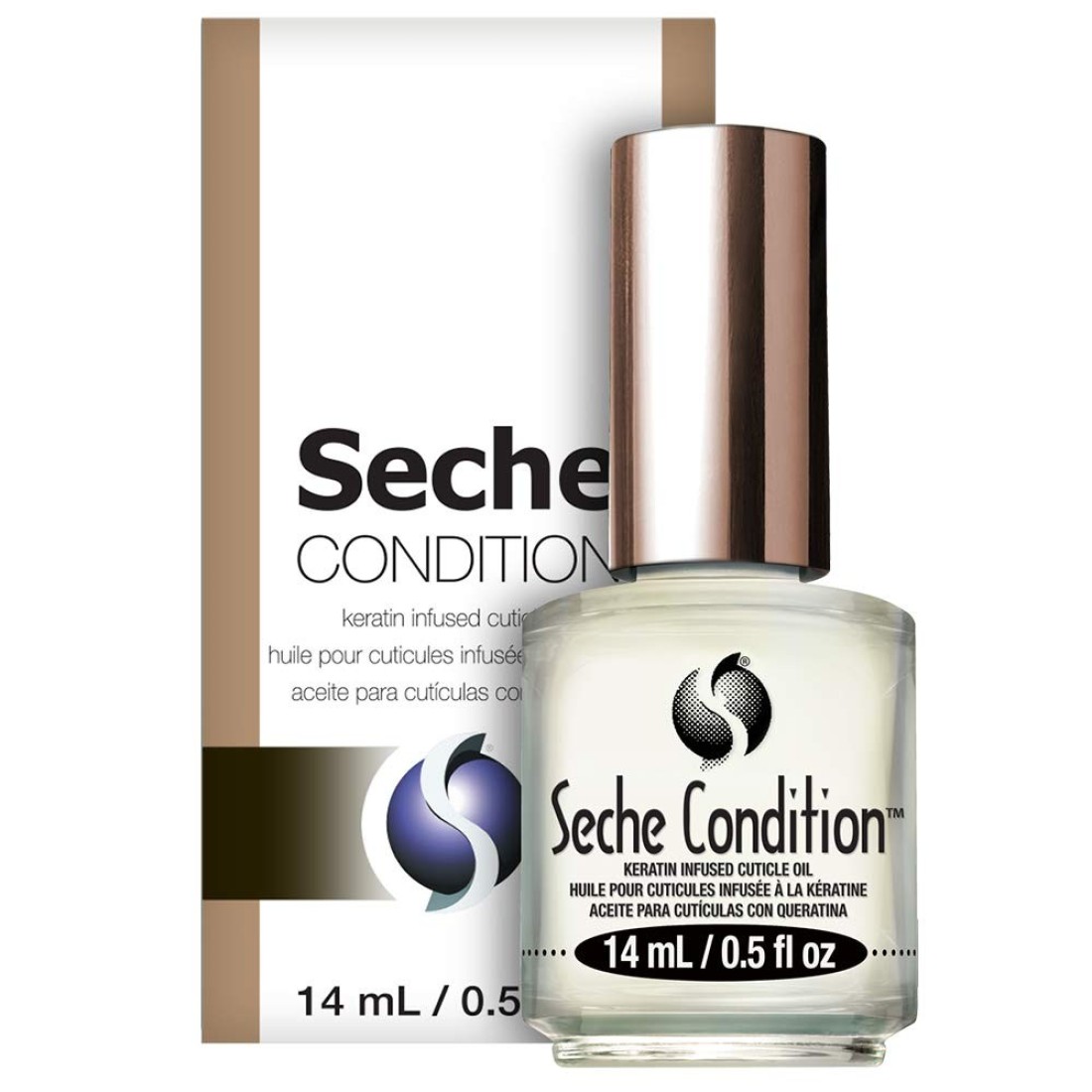 SecheCondition Keratin Infused Cuticle Oil 05 fl oz