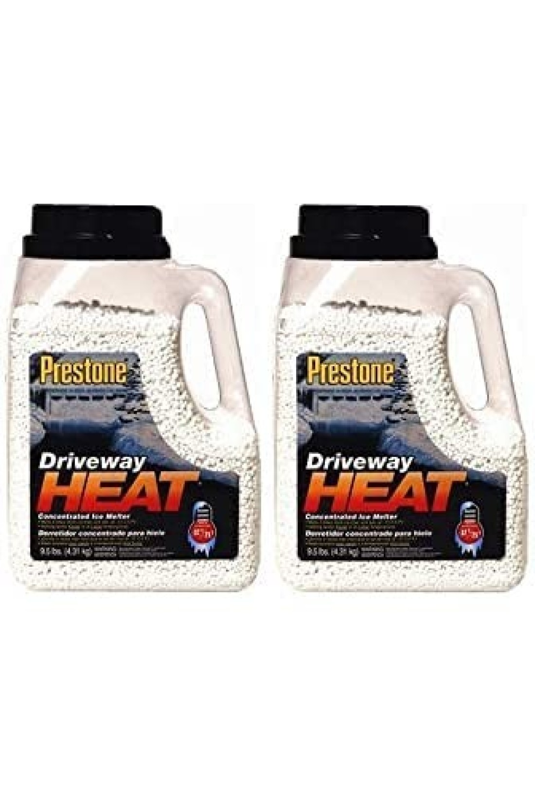 Scotwood Industries 9.5J-Heat Prestone Driveway Heat Concentrated Ice Melter, 9.5-Pound (Two Pack)