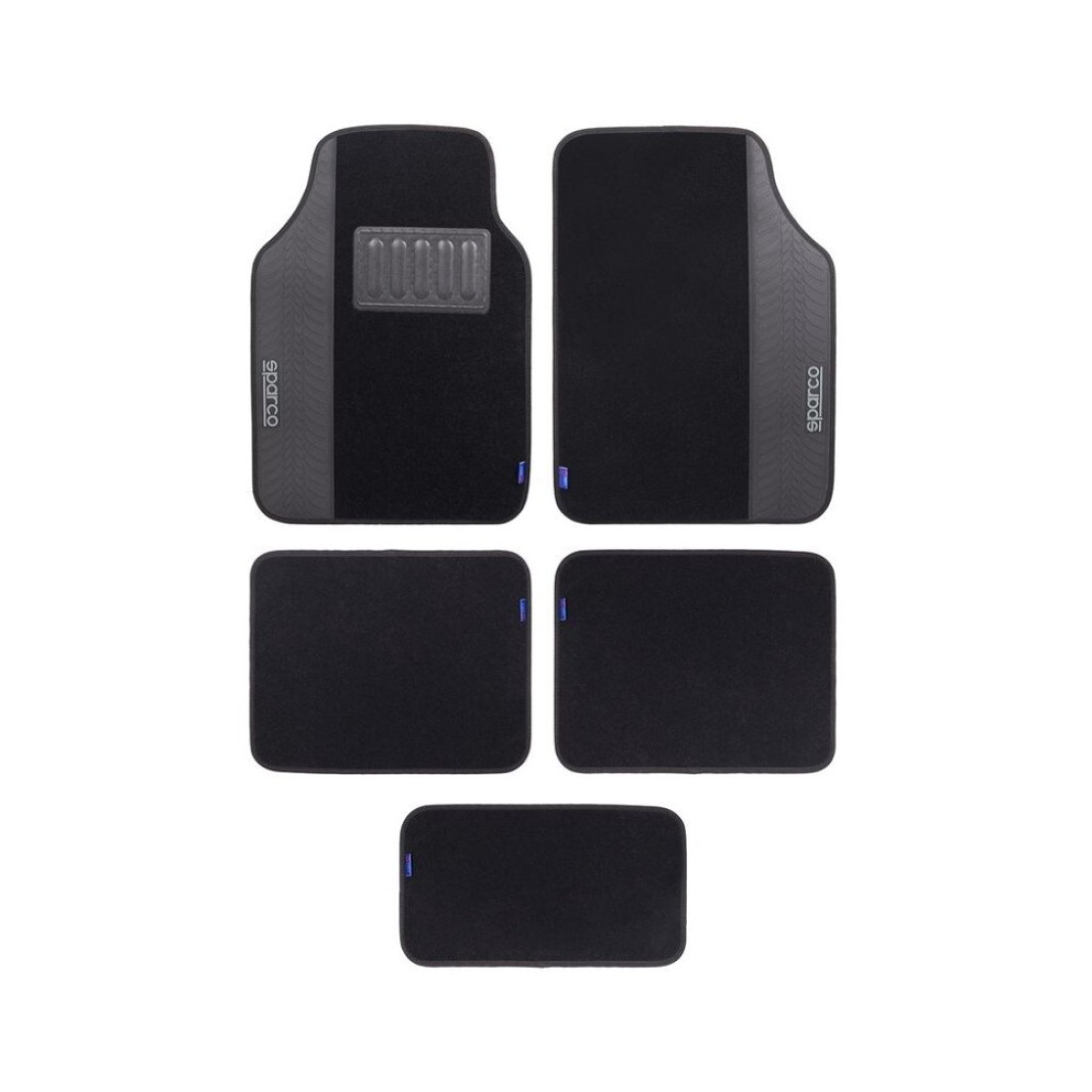 Sparco - Universal Car Mats Black