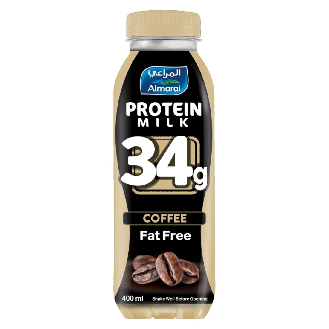 Almarai Fat Free Protein Milk Coffee, 400ml