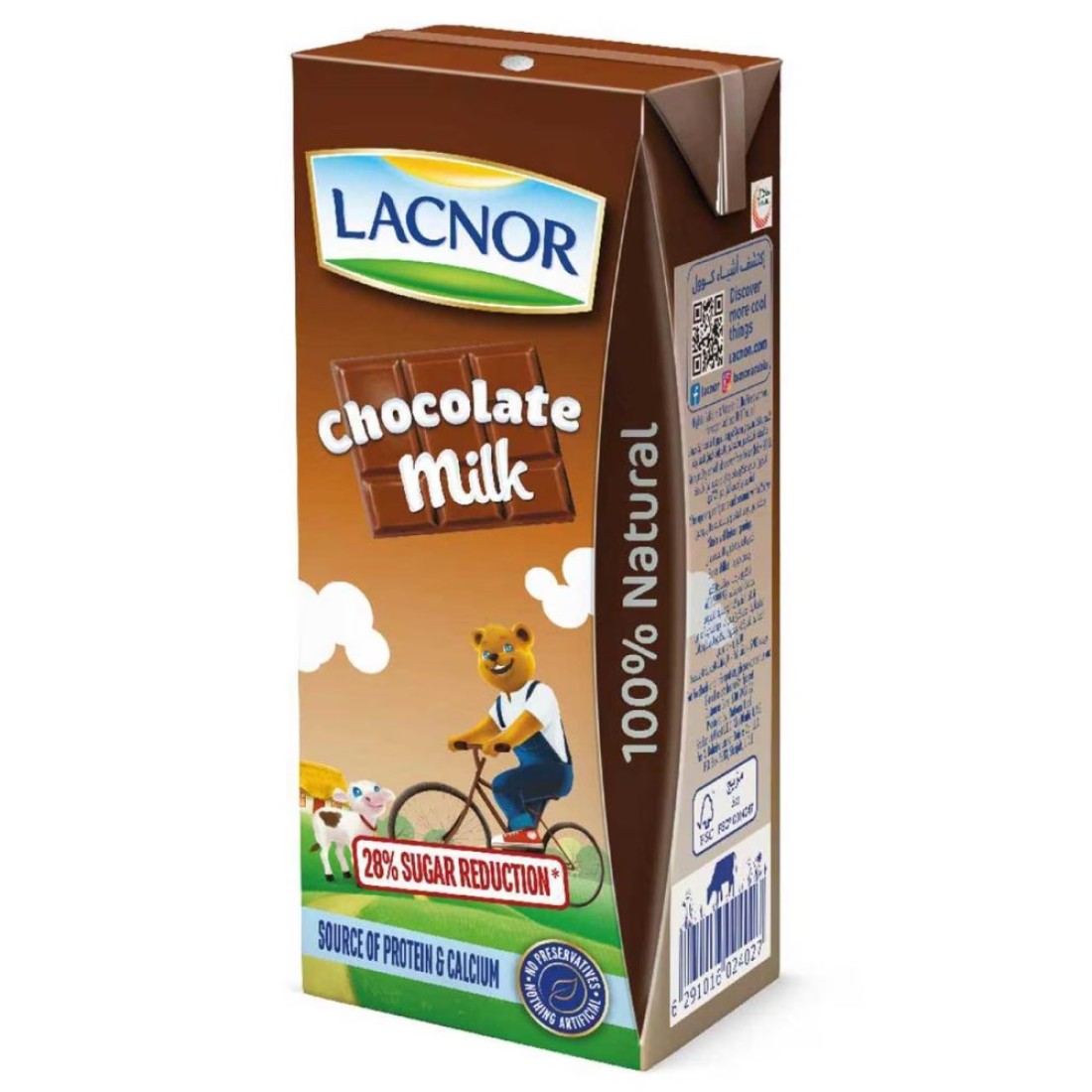 Lacnor Essentials Chocolate Milk 180ml